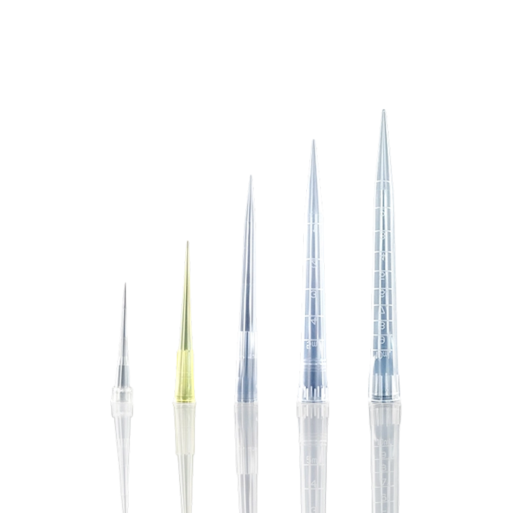 Qiujing Geen warmtebron, in zakken, in een rek, helder, laag verhuur, laboratoriumpipettips