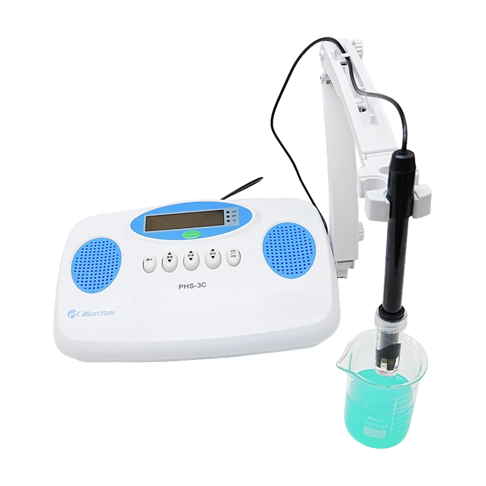 Qiujing IP54 Stofdichte draadloze Bluetooth-transmissie 4 standaardconforme spatwaterdichte Bentchtop PH-meter PHS-3C Qiujing IP54 Stofdichte draadloze Bluetooth-transmissie 4 standaardconforme spatwaterdichte Bentchtop PH-meter PHS-3C