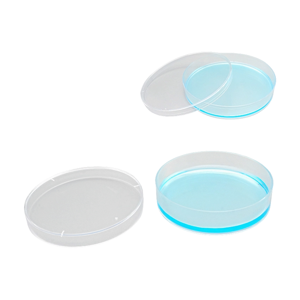 Qiujing hoge transparantie ronde vorm hoogwaardige laboratoria petrischaal voor bacteriecultuur Qiujing hoge transparantie ronde vorm hoogwaardige laboratoria petrischaal voor bacteriecultuur