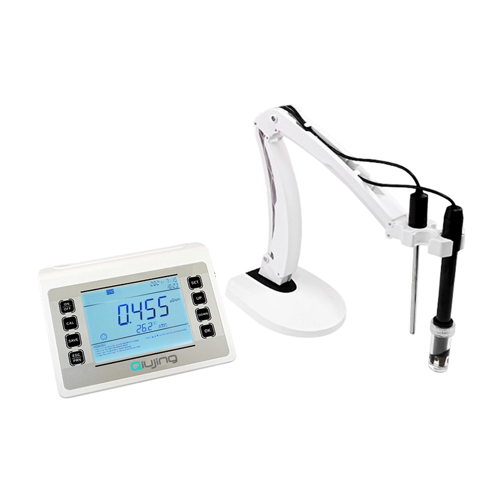 Qiujing Handig led-scherm Ingebouwde massaopslag Draadloos Bluetooth-afdrukken Duurzaam geleidbaarheidsmeetinstrument P902