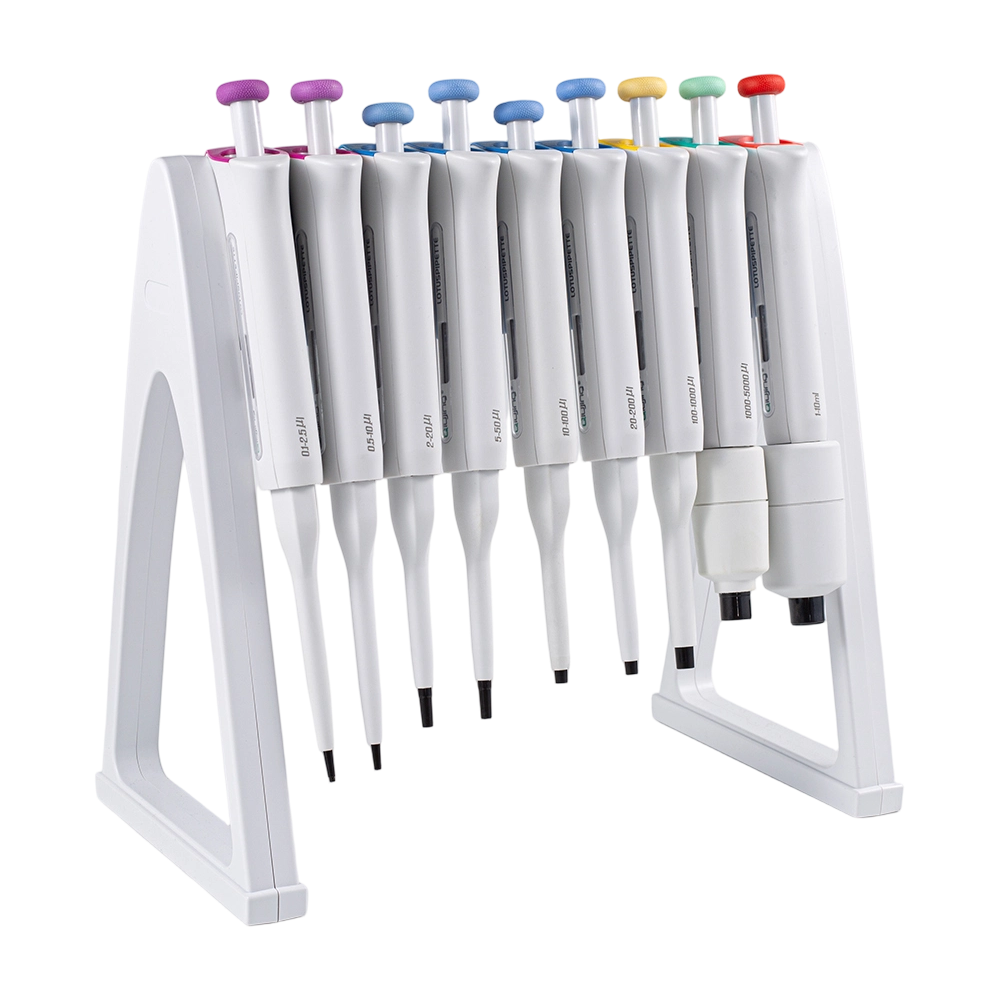 Qiujing Lotus-serie Eenkanaals volledig autoclaveerbare micropipet