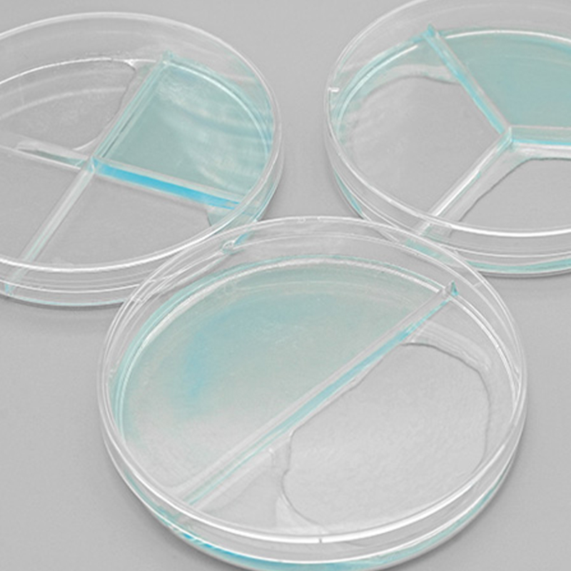 Qiujing hoge transparantie ronde vorm hoogwaardige laboratoria petrischaal voor bacteriecultuur Qiujing hoge transparantie ronde vorm hoogwaardige laboratoria petrischaal voor bacteriecultuur