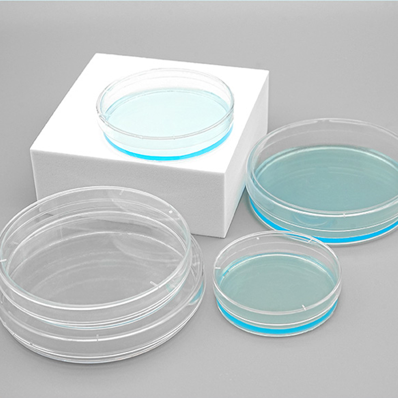 Qiujing hoge transparantie ronde vorm hoogwaardige laboratoria petrischaal voor bacteriecultuur Qiujing hoge transparantie ronde vorm hoogwaardige laboratoria petrischaal voor bacteriecultuur