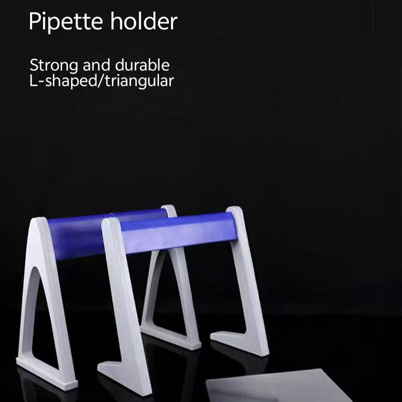 Qiujing L-vormige pipethouder Lab lineaire pipetstandaard Driehoekige standaard voor pipet Qiujing L-vormige pipethouder Lab lineaire pipetstandaard Driehoekige standaard voor pipet