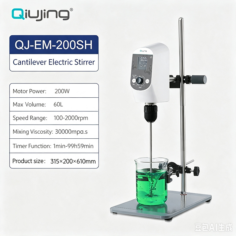 Qiujing elektrische cantilevermixer QJ-EM-60/120/200/60SH 120SH/200SH Qiujing elektrische cantilevermixer QJ-EM-60/120/200/60SH 120SH/200SH